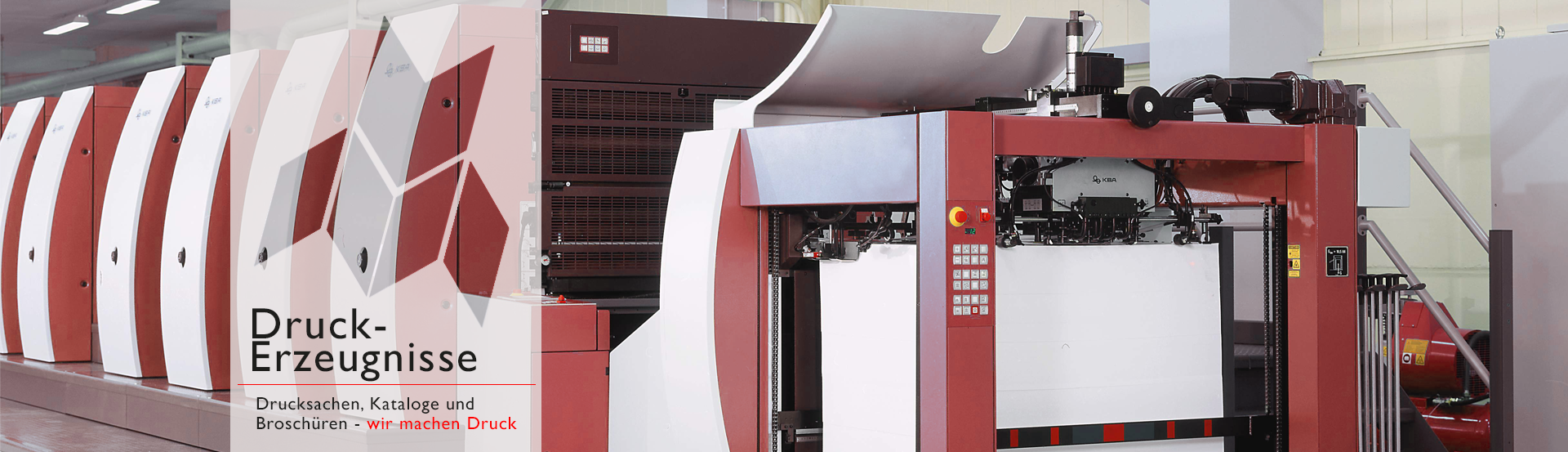 Header Mugele GmbH Druckerzeugnisse, Drucksachen, Kataloge und Broschüren - wir machen Druck