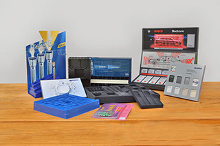 Mugele GmbH Displays Verkaufsdisplay, Thekendisplay aus Wellpappe