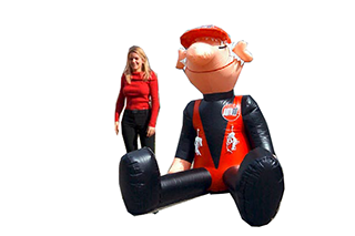 Mugele GmbH Werbemittel aufblasbare Puppe überlebensgroß