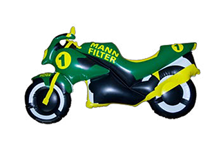 Mugele GmbH Werbemittel aufblasbares Motorrad